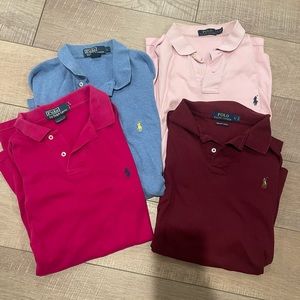 Lot of 4 Mens Ralph Lauren Polos